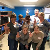 Muskegon Area Alumni at Kids' Food Basket